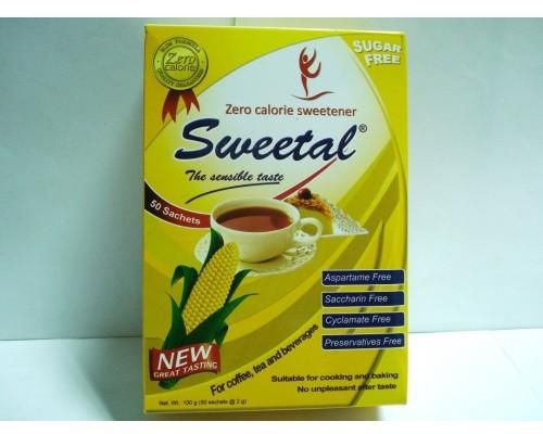 [68410] SWEETAL 75 SACHETS - سويتال | 75 كيس | اكياس | محلي خالي من السعرات الحرارية لمرضى السكر والرجيم