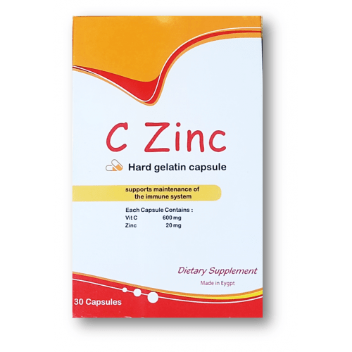 [73372] C ZINC 30 CAP - سي زنك | 30 كبسولة لدعم جهاز المناعة ومقاومة الاكسدة