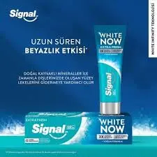 SIGNAL WHITE NOW WHITENINIG&EXTRA FRESH 75ML