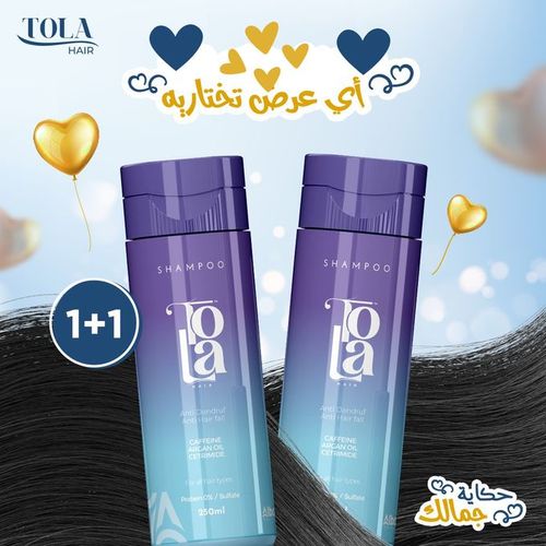 tola anti dandruff shampoo 250ml OFFER