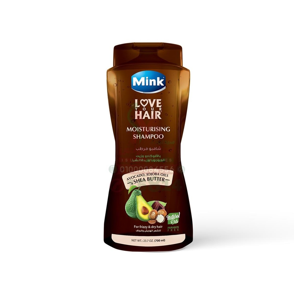 [78818] mink hair shampoo avocado jojoba&shea 700ml