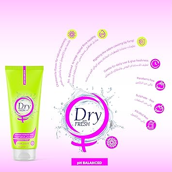 [78852] DRY FRESH FEMININE INTIMATE WASH FLOWER 200ML