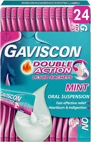[78768] GAVISCON DOUPLE ACTION LIQUID 24 sachets