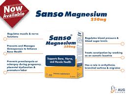 sanso magnesium 250mg 28 tab