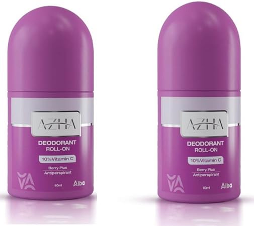 Azha berry plus Roll On 60 Ml violet 2PCS