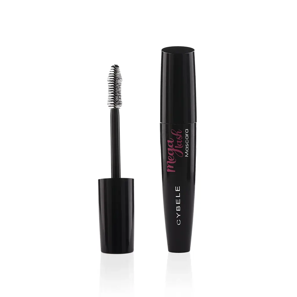 [78965] CYBELE MEGA LASH MASCARA 01 DARK BLACK - سيبيل ميجا لاش ماسكارا | حجم قياسي | ماسكارا تجميلية | لمنح الرموش كثافة فائقة وحجما مضاعفا