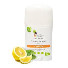 [78934] raw african deodrant stick lemon white effect 75gm