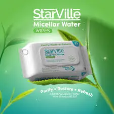 [78888] STARVILLE MICELLAR WATER 25 WIPES