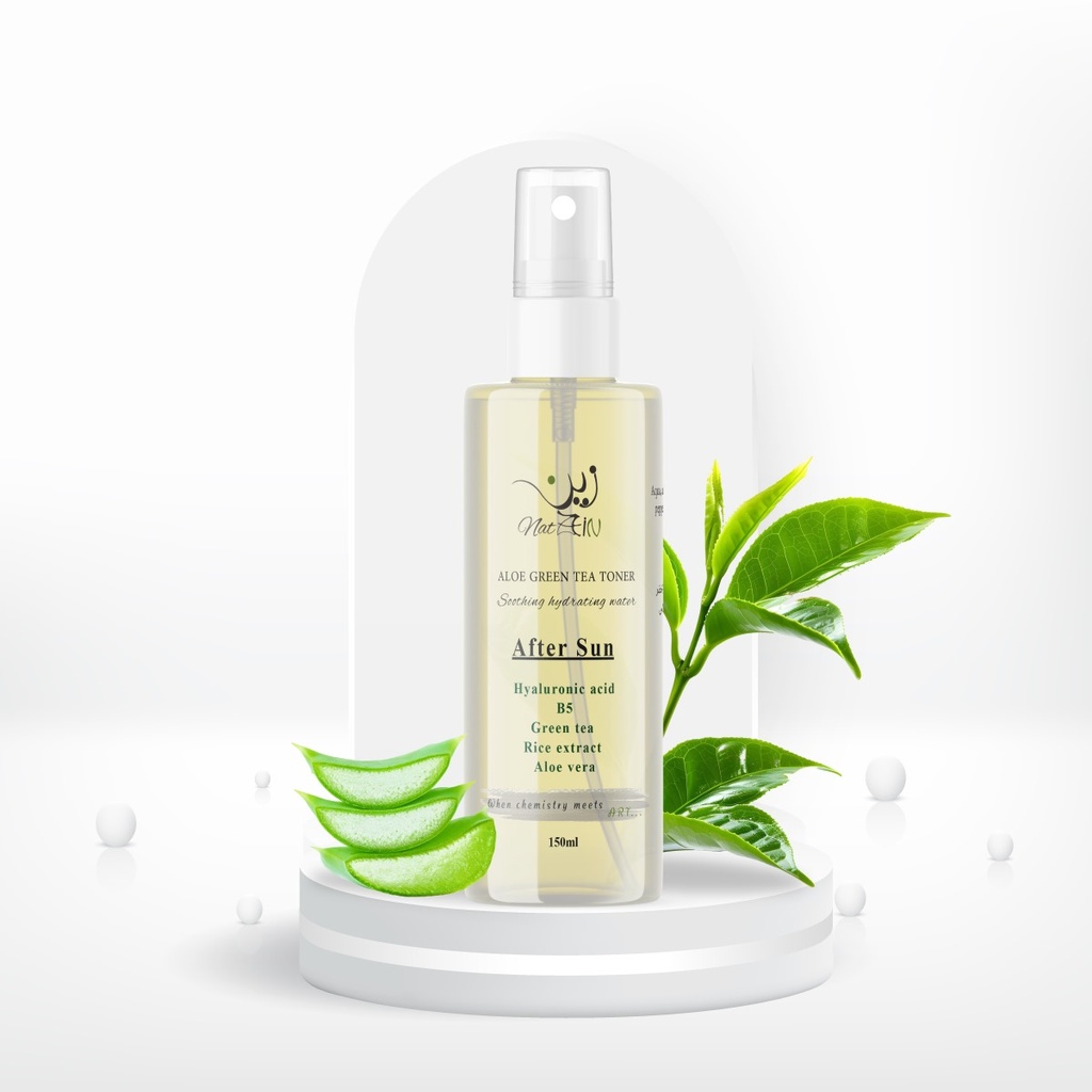[79047] zein after sun aloe green tea toner 150ml