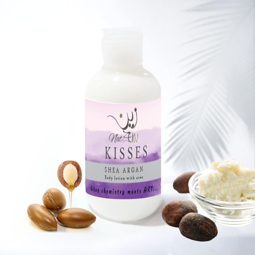 zein body lotion argan & shea kisses 100ml