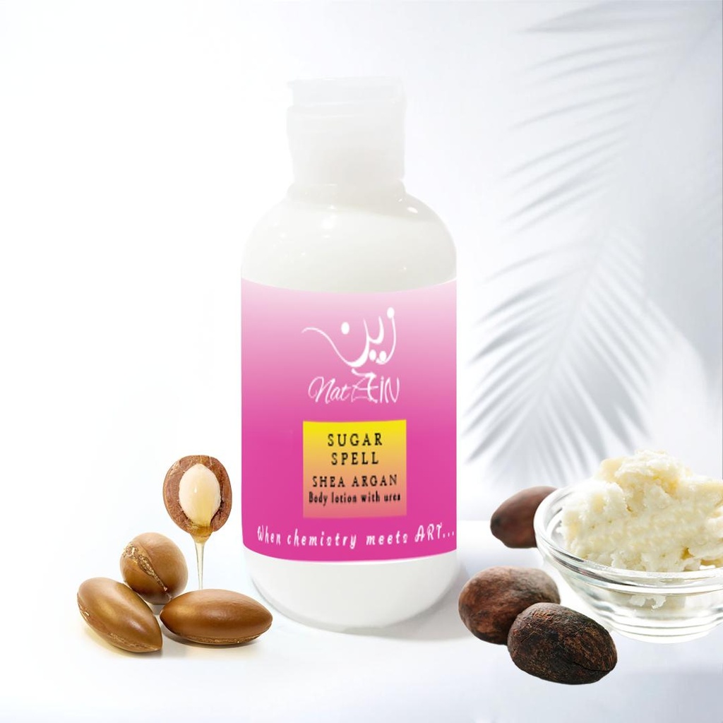 zein body lotion argan & shea sugar spell 100ml