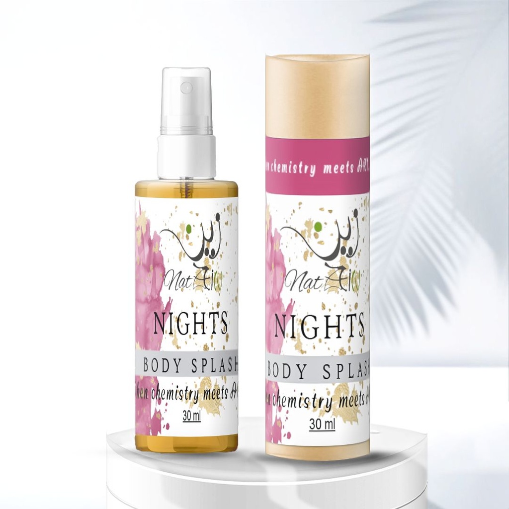 zein body splash nights 140ml