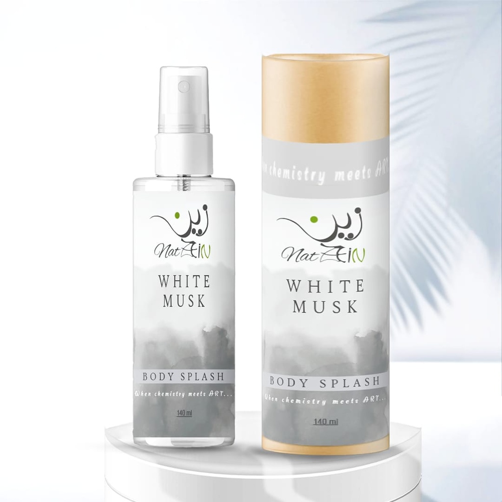 zein body splash white musk 140ml