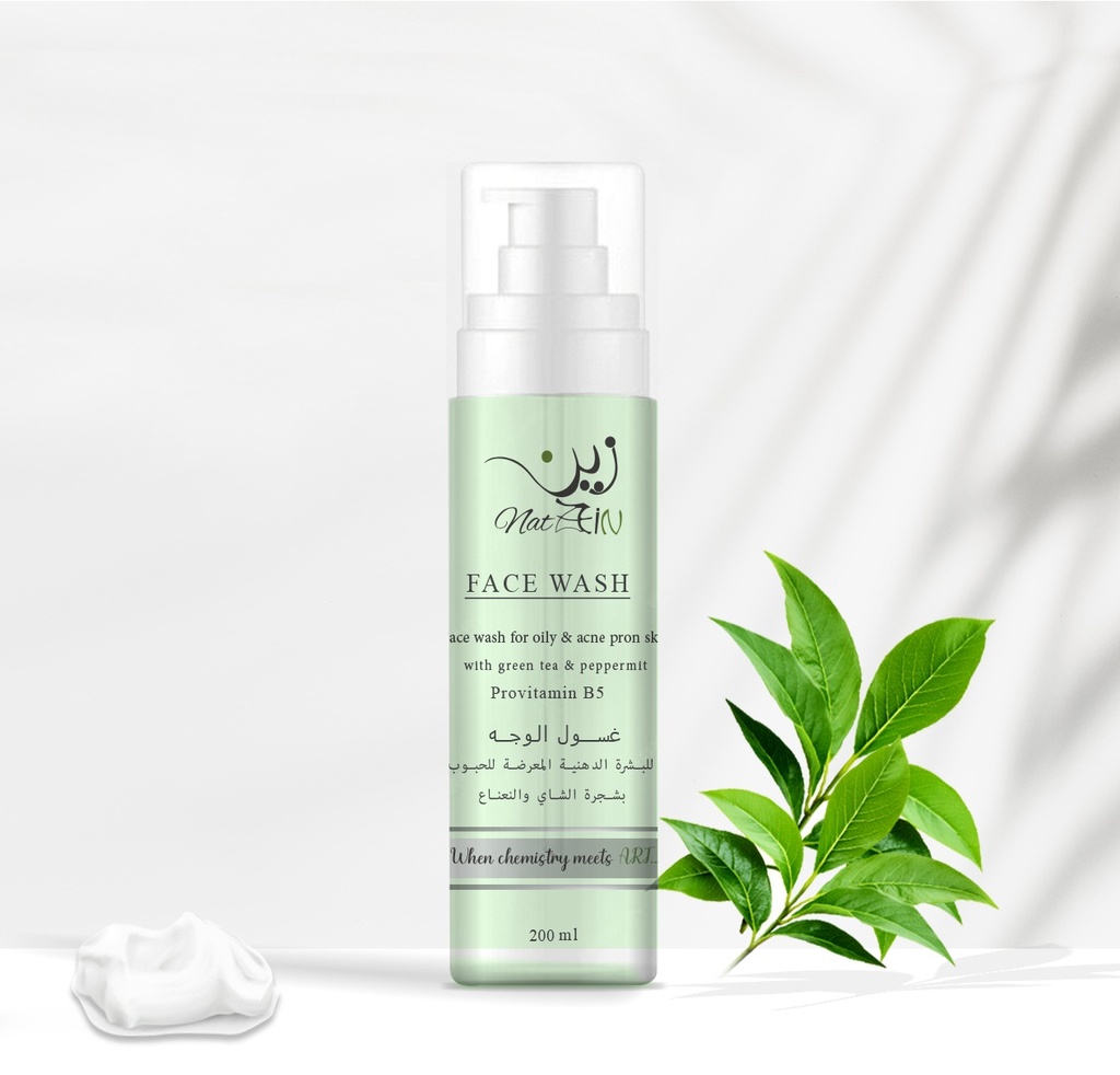 zein face wash oily&acne prone skin 200ml