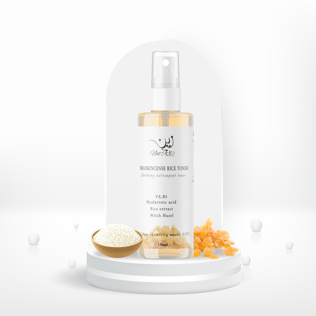 zein frankincense rice toner 150ml