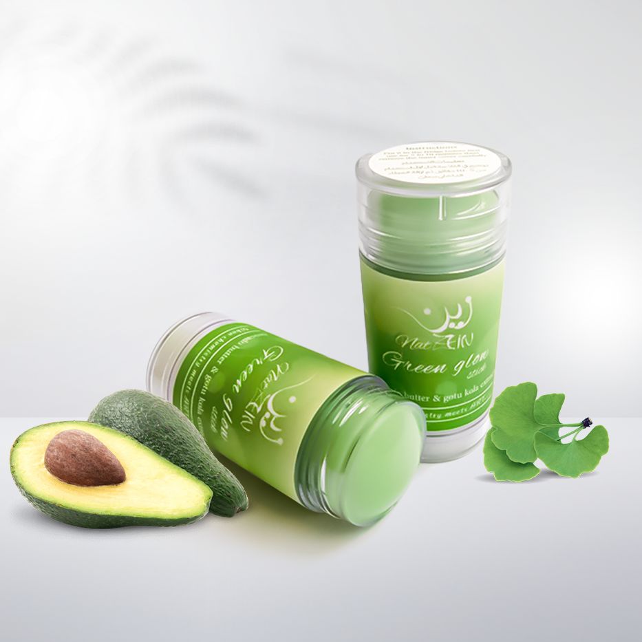 [79076] zein green glow stick hair wax avocado 30ml