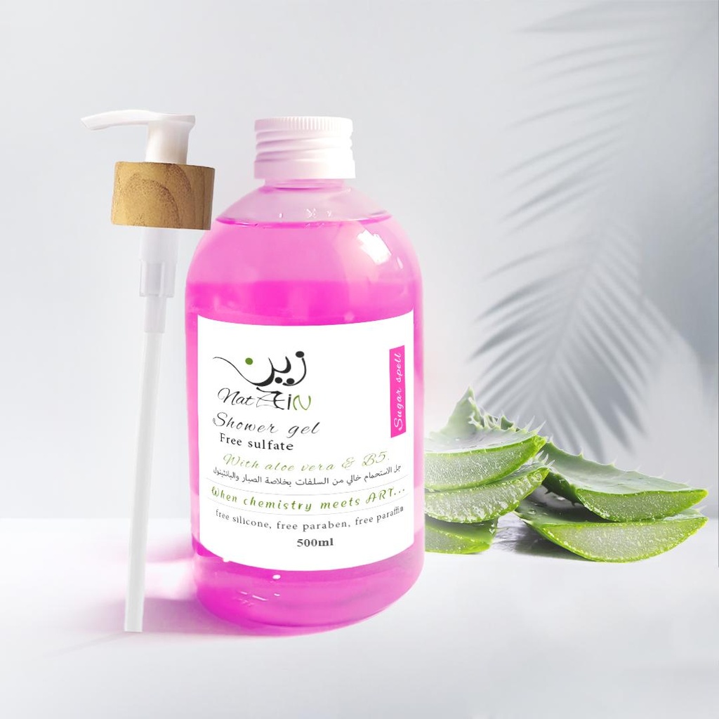[79029] zein shower gel alovera glycerin sugarspell & panth 500ml