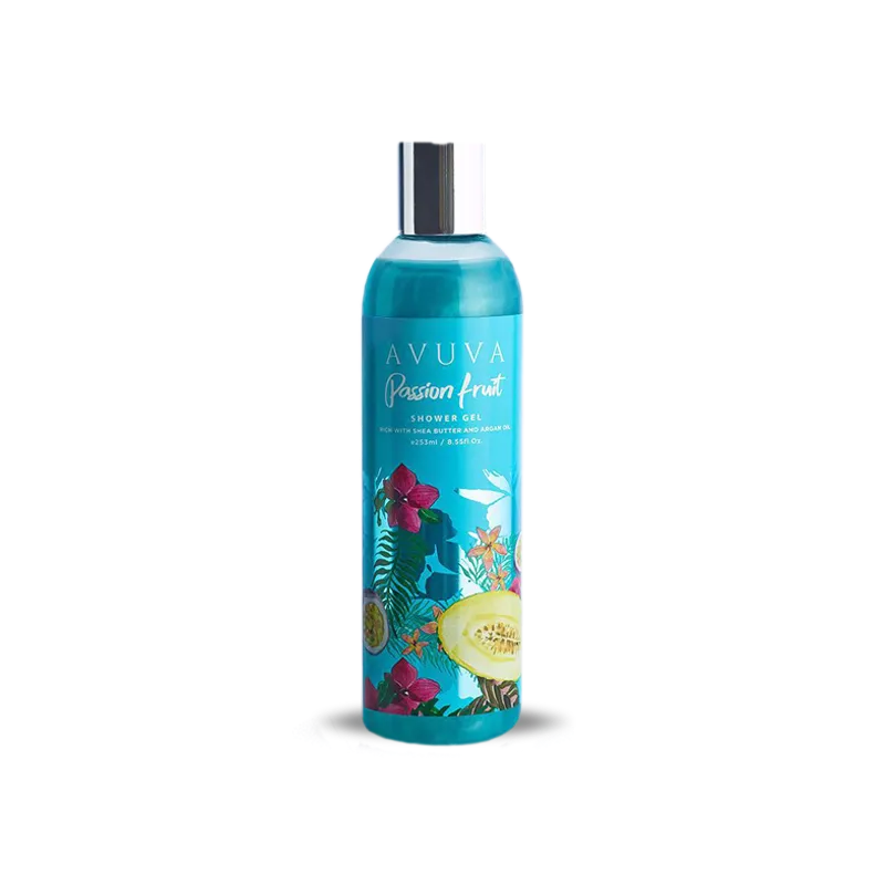 [79350] Avuva Shower Gel scrub passion fruit 253ml