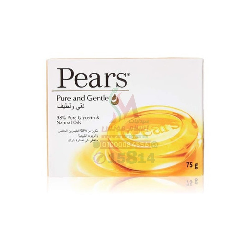 pears pure glycerin and natural oils 75 gm