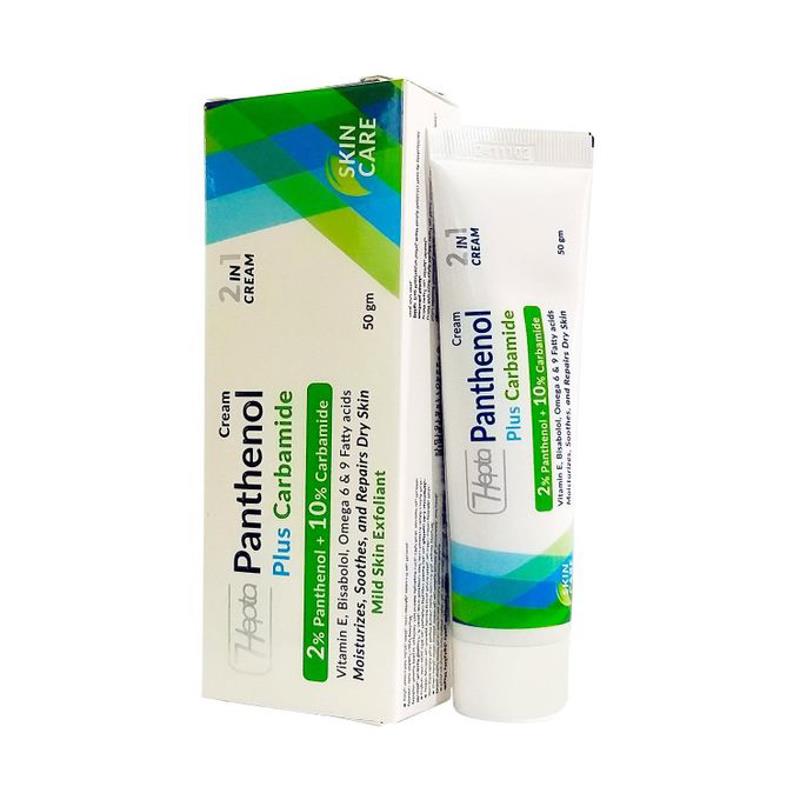 [79393] HEPTA PANTHENOL PLUS CARBAMID 50 GM - هيبتا بانثينول بلس كارباميد | 50 جم | كريم | ترطيب وتقشير الجلد الخشن