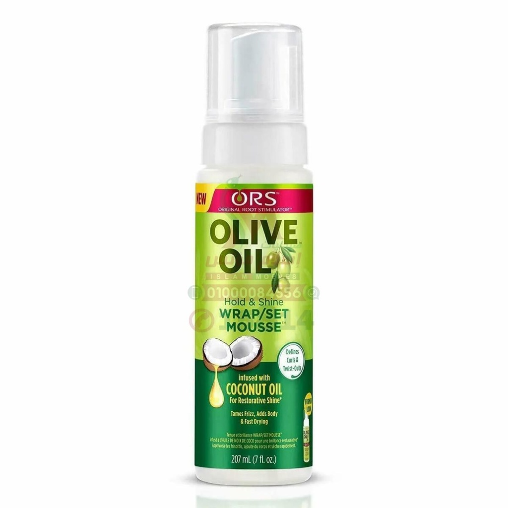 ors olive oil hold&shine mousse 207ml
