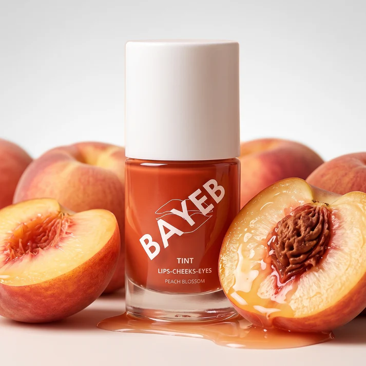[79474] DE OC BAYEB TINT PEACH12 ML - دي اوك بايب تينت مورد الشفاه والخدود خوخي لمنح مظهر دافئ ومشرق طبيعي