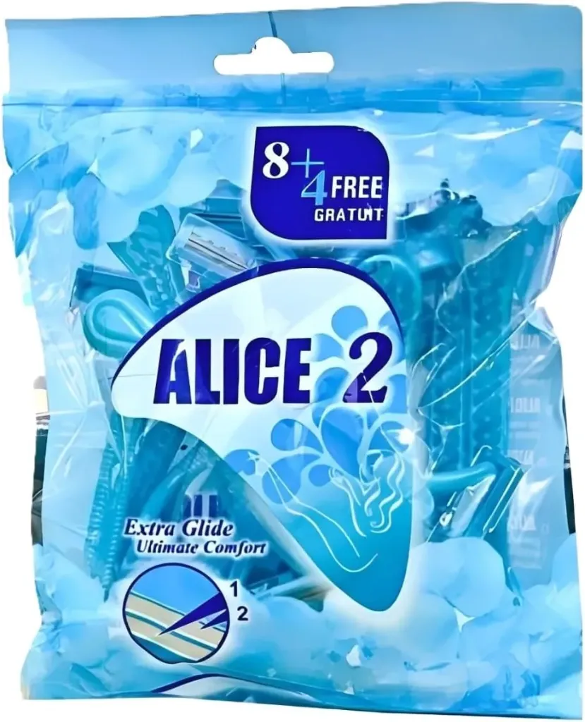 [79306] ALICE2 extra glide ultimate COMFORT SHAVING 12pcs