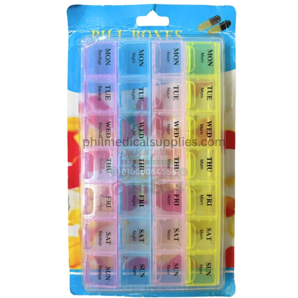 o care pill box 28 days p