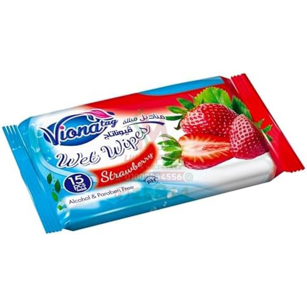 [79148] viona baby water wipes 60 pcs