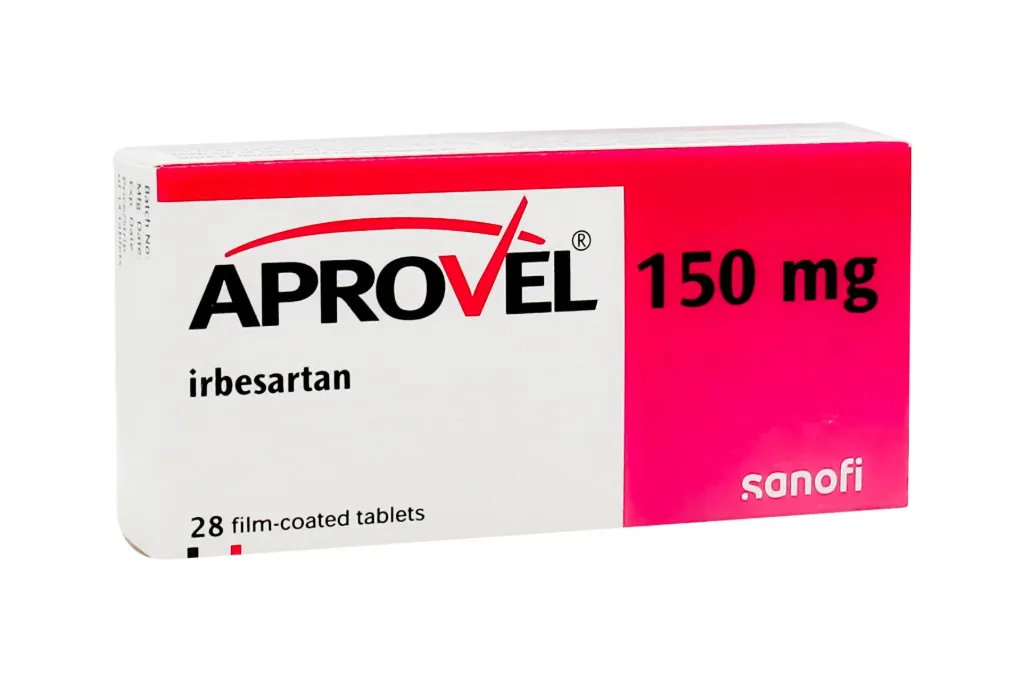 APROVEL 150 MG 28 TAB - أبروفيل 150 مجم | اقراص | لعلاج ارتفاع ضغط الدم وحماية الكلى