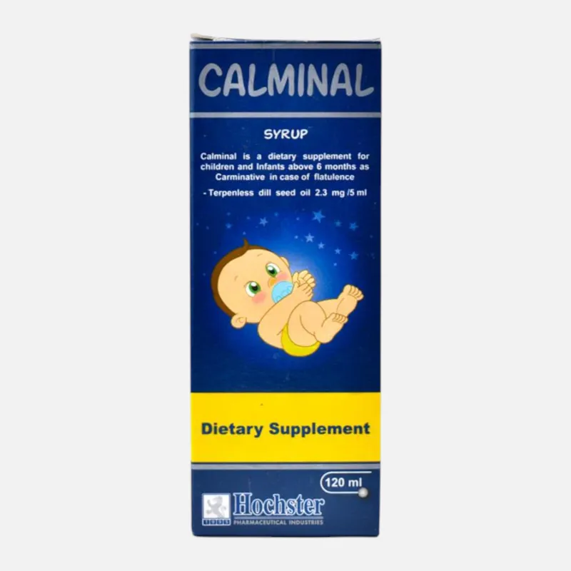 CALMINAL SYRUP - كالمينال | شراب | لعلاج المغص والانتفاخات لدى الاطفال