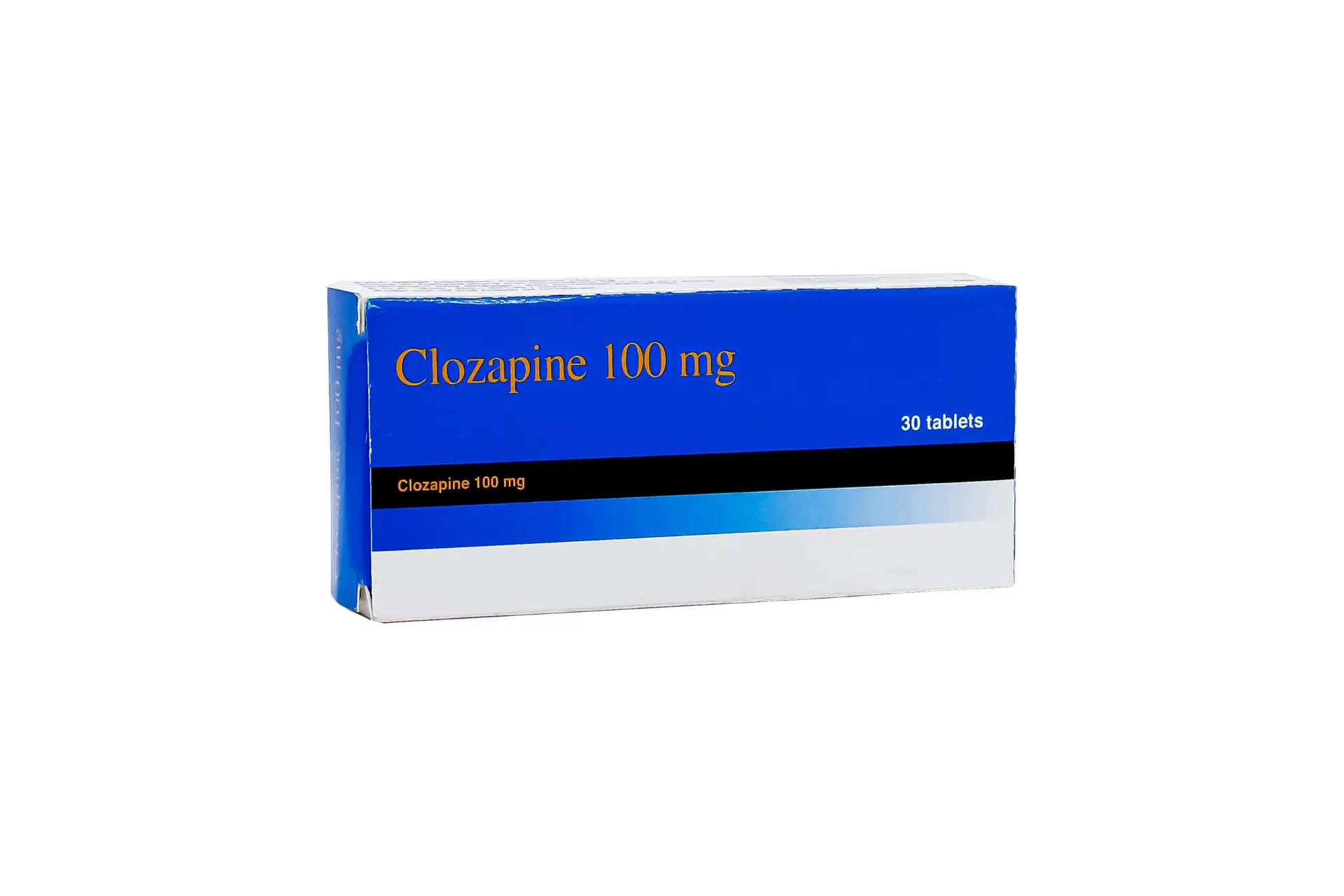 [80085] CLOZAPINE 100 MG 30 TAB - اقراص كلوزابين 100 مجم لعلاج الفصام ال | مقاوم للادوية الاخرى