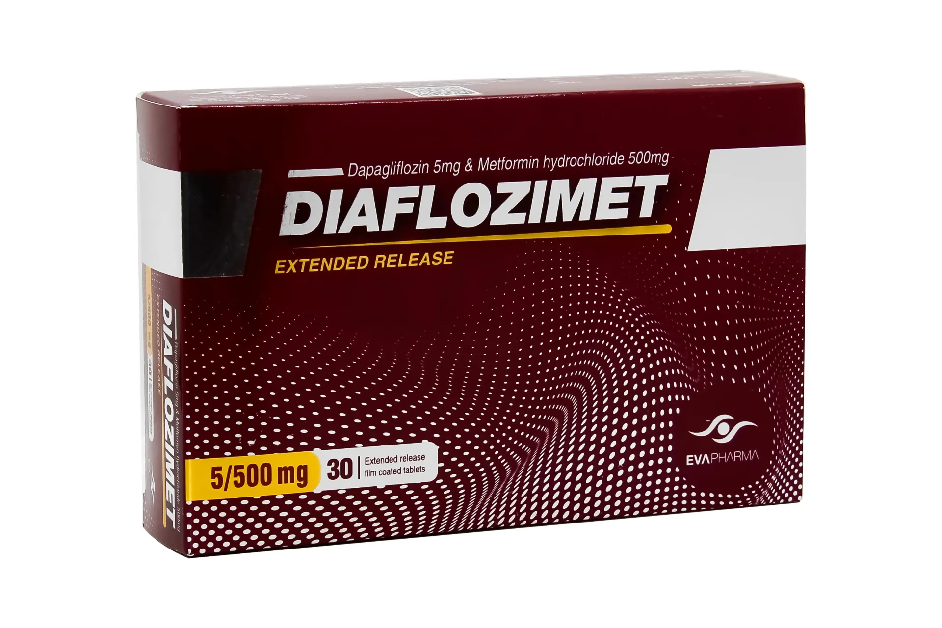 [79549] DIAFLOZIMET 5-500 MG 30 TAB - ديافلوزيمت 5/500 مجم 30 قرص لضبط مستويات السكر في الدم