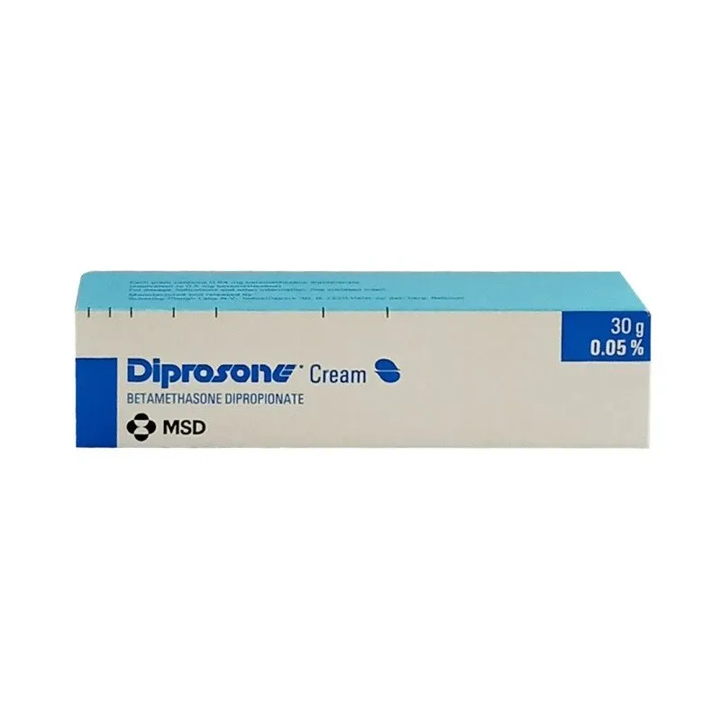 [34145] DIPROSONE CREAM 30 GM - ديبروسون | كريم | لعلاج الالتهابات الجلدية الحادة والاكزيما والحكة