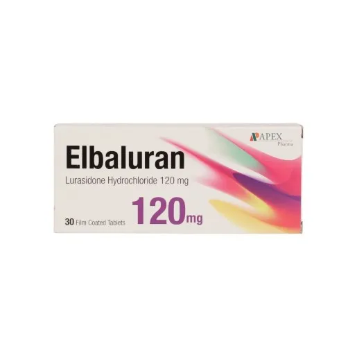 [80020] ELBALURAN 120 MG 30 TAB - البالوران 120 مجم 30 قرص | لعلاج الفصام واضطراب ثنائي القطب