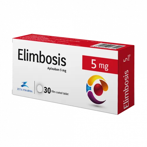 [79992] ELIMBOSIS 5 MG 30 TAB - إلمبوزيس 5 مجم | اقراص | مضاد للتخثر والوقاية من الجلطات الدموية 30 قرص