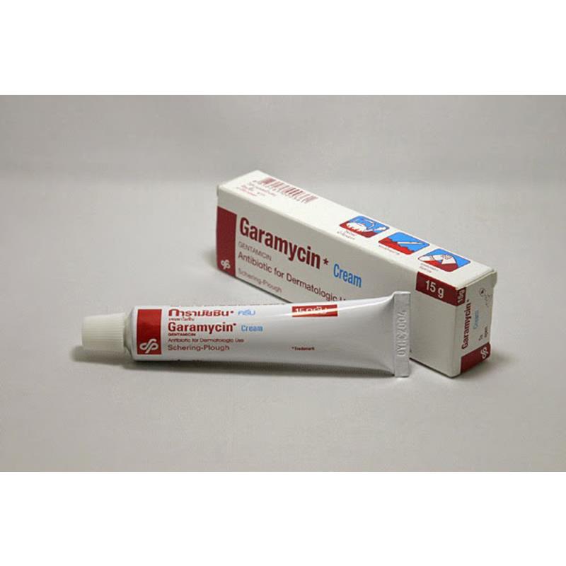 [80185] GARAMYCIN CREAM 30 GM - جاراميسين | 30 جم | كريم موضعي | لعلاج العدوى الجلدية البكتيرية