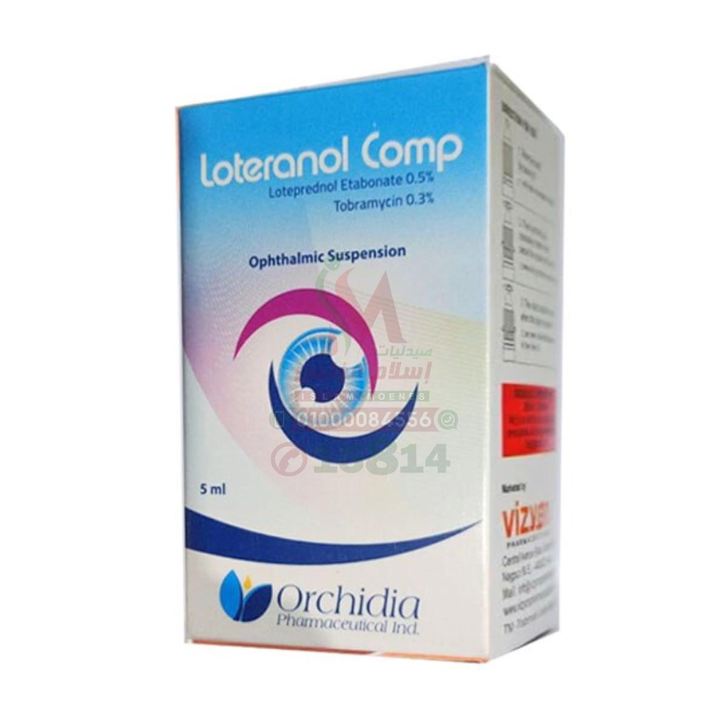 loteranol comb eye drop 5ml