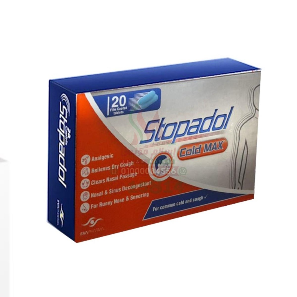 stopadol cold max 20 tab