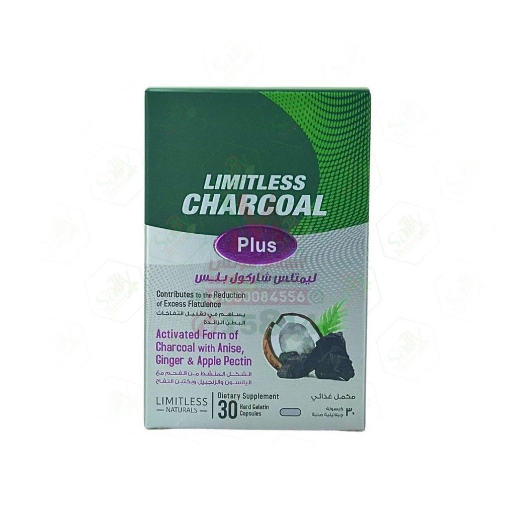 limitless charcoal plus 30 cap