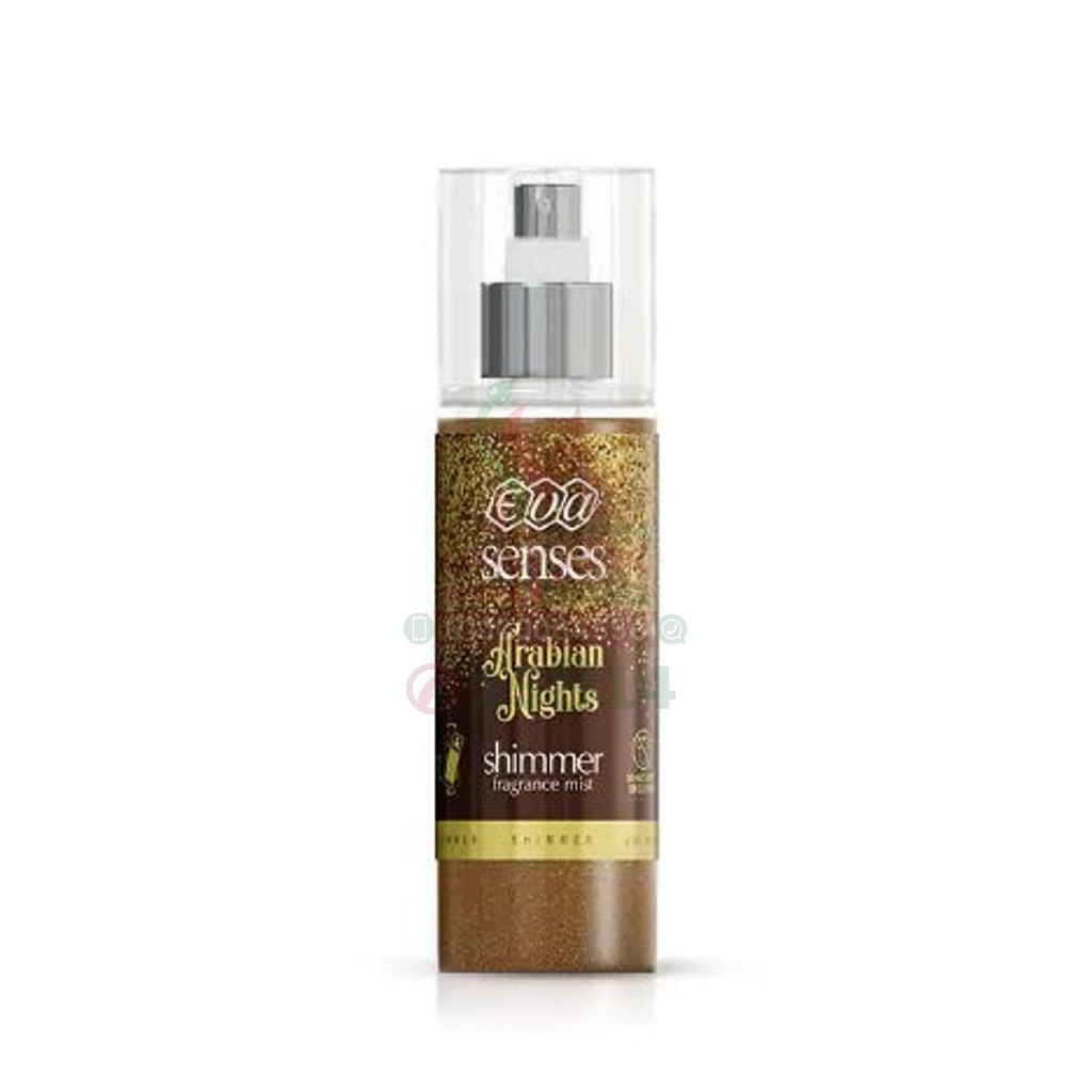 [80212] EVA SENSES ARABIAN NIGHTS SHIMMER MIST 150 ML - ايفا سينسز ارابيان نايتس معطر الجسم اللامع لتعطير ومنح البشرة بريقا جذابا 150 مل