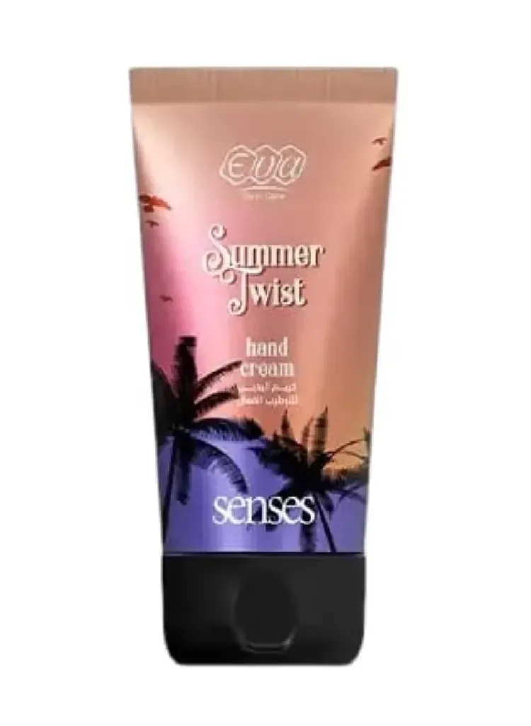 EVA SKIN CARE SENSES HAND CREAM SUMMERTWIST60 ML - ايفا سكين كير سينسز | كريم اليدين سمر تويست | لترطيب وتنعيم البشرة 60 مل
