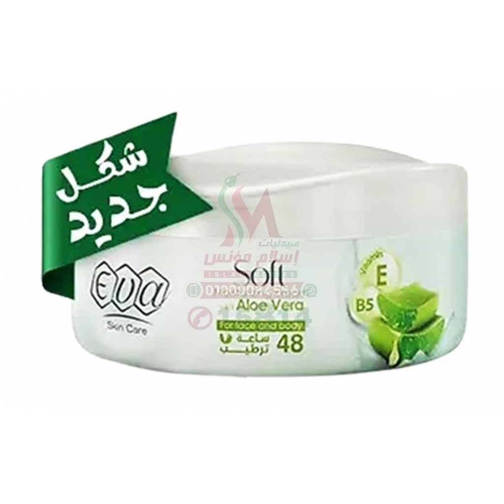 [80210] eva soft moist cream aloe vera &panthenol 170g
