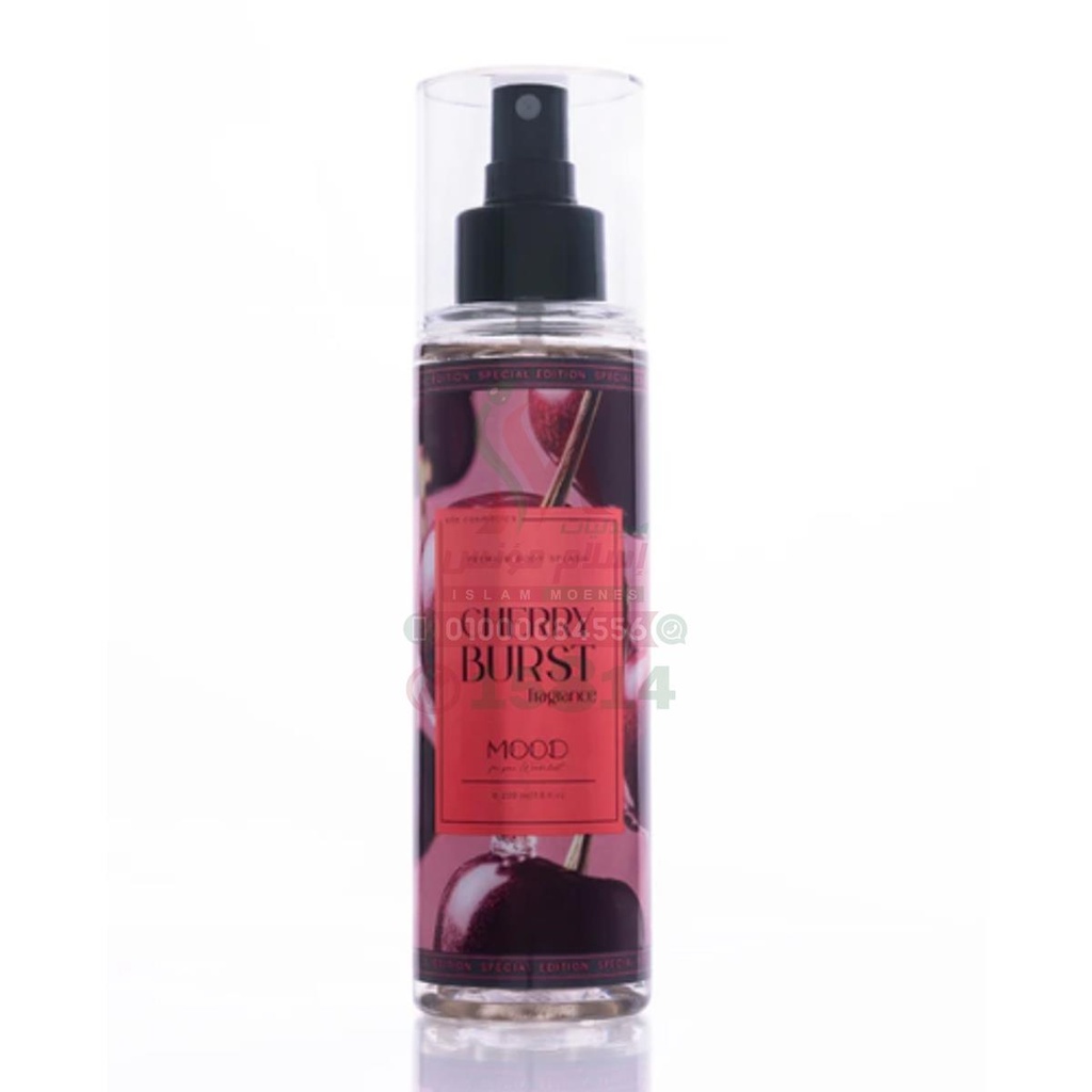 mood cherry burst body splash 220ml