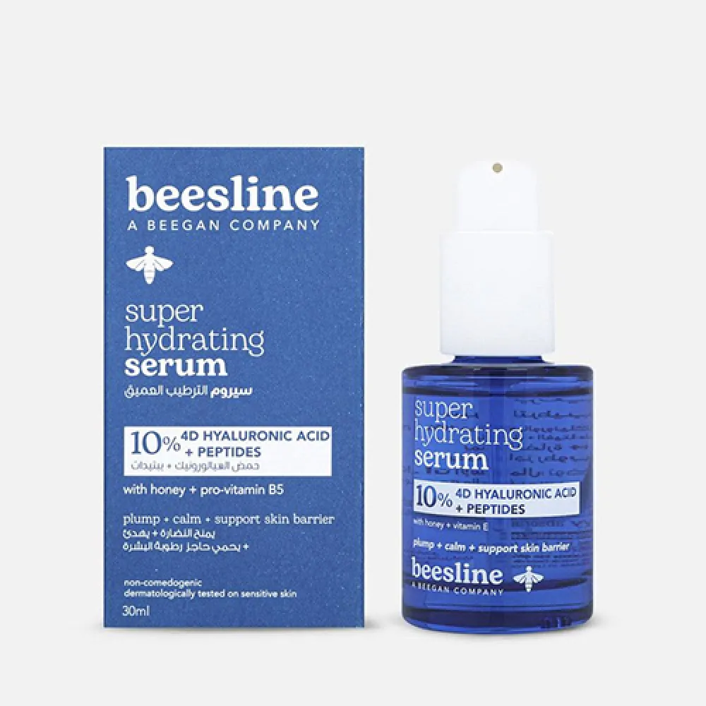 [80071] BEESLINE SERUM HYALURONIC ACID 30 ML - بيزلين سوبر هيدريتينج | سيروم 30 مل سيروم للوجه | للترطيب الفائق ومقاومة التجاعيد