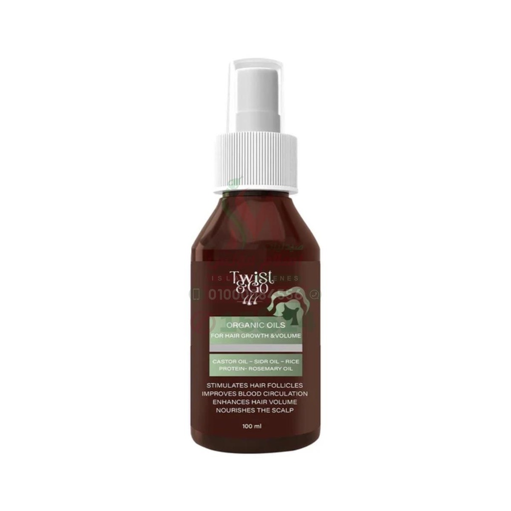 twist&go organic oil hair growth oil 100ml