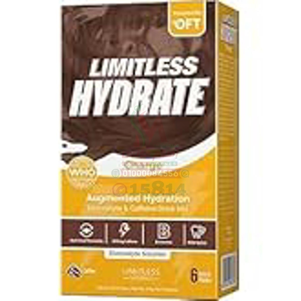 [79537] limitless hydratecharge coffee 6 stick packs