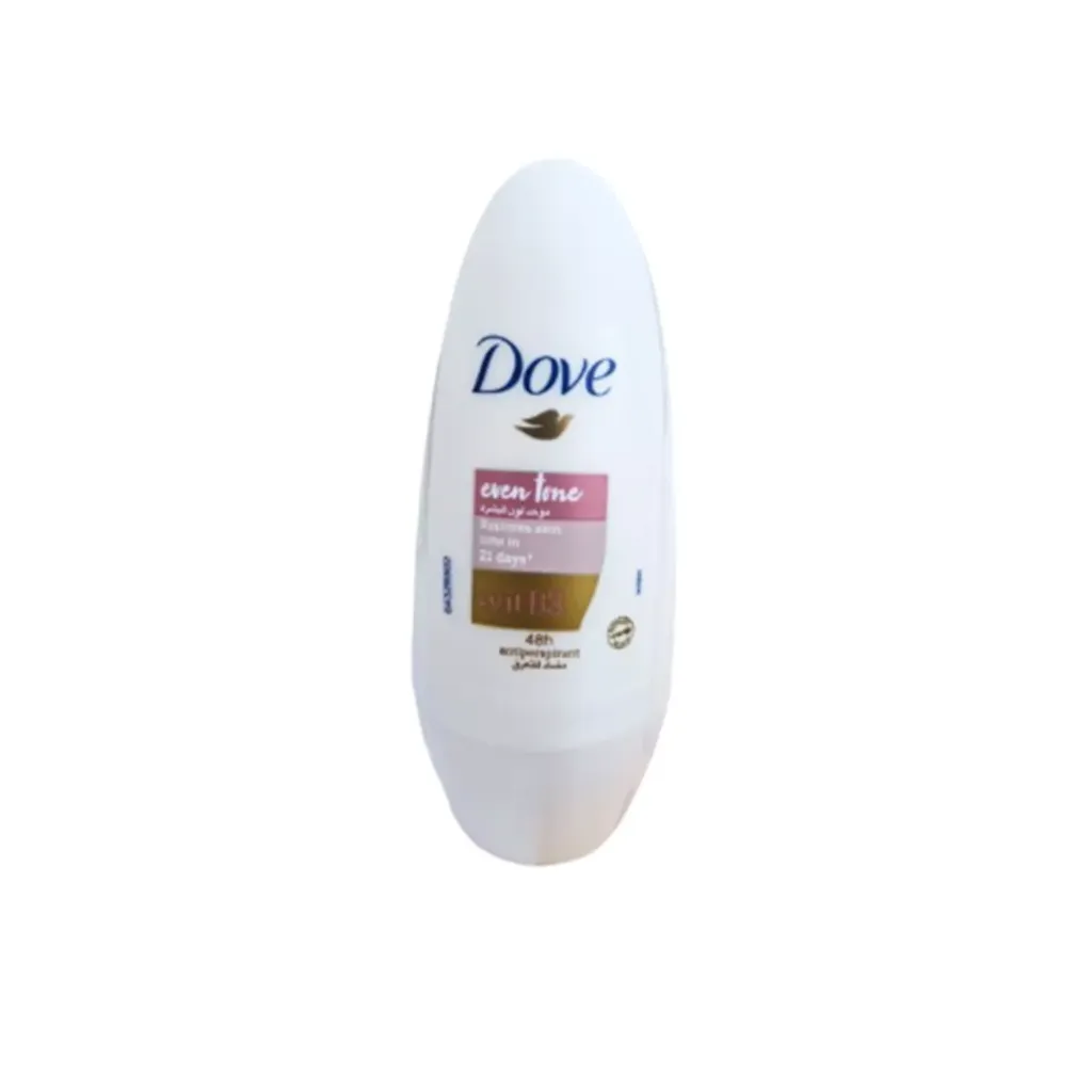 [79815] DOVE EVEN TONE ROLL ON 50 ML - دوف ايفن تون رول اون مزيل عرق و | مضاد للتعرق لتوحيد لون البشرة وتفتيح الابطين