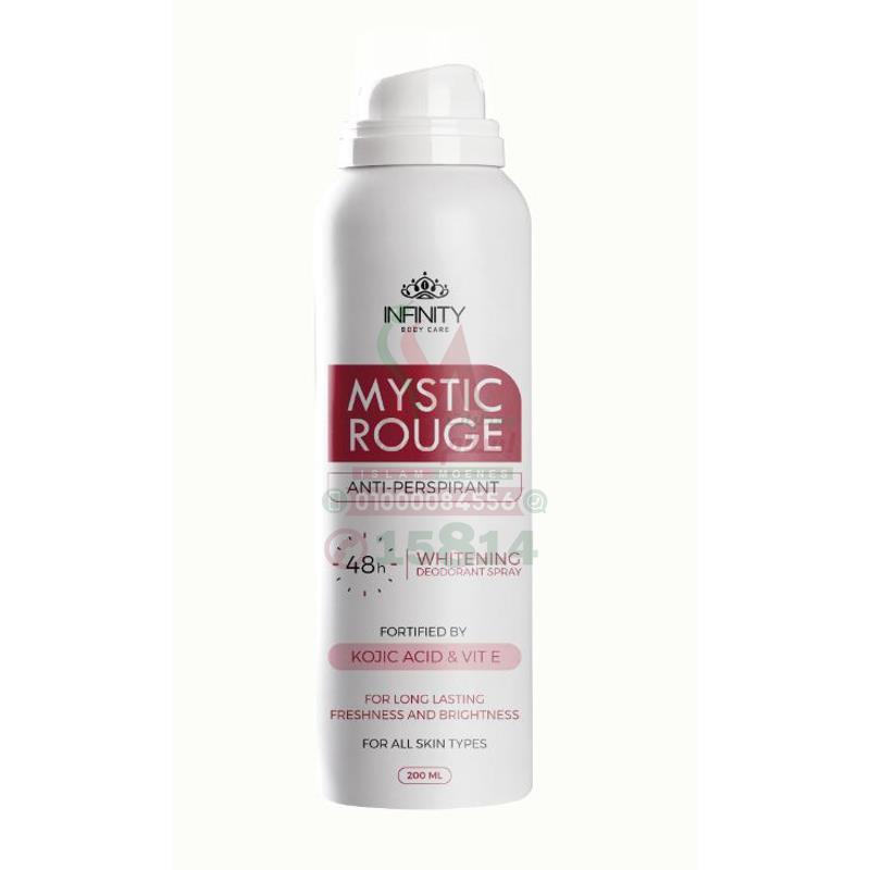 Infinity mystic rouge white deodrant spray 200ml