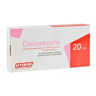 [79539] DULOXEPRIN 20 MG 28 TAB - دولوكسبرين 20 مجم 28 قرص | 20 مجم | اقراص وكبسولات طبية | علاج الاكتئاب والام الاعصاب